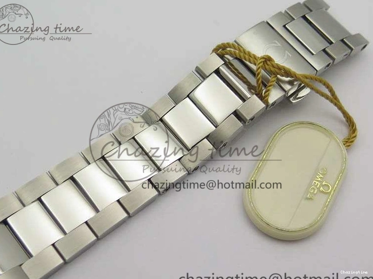 0218 Speedmaster ’57 Co-Axial OMF 1:1 Best Edition White Dial RG Markers On SS Bracelet A WellDesigned 8144